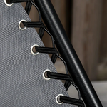 Folding Recliner Chair with Adjustable Backrest and Zero-Gravity Design for Outdoor Relaxation by Unbranded