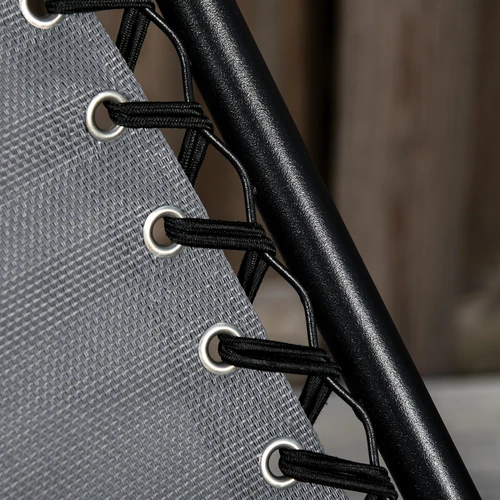 Folding Recliner Chair with Adjustable Backrest and Zero-Gravity Design for Outdoor Relaxation by Unbranded