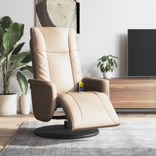 vidaXL Massage Recliner Chair with Footrest 6 Massage Points for Relaxation at Home - Home Symphony