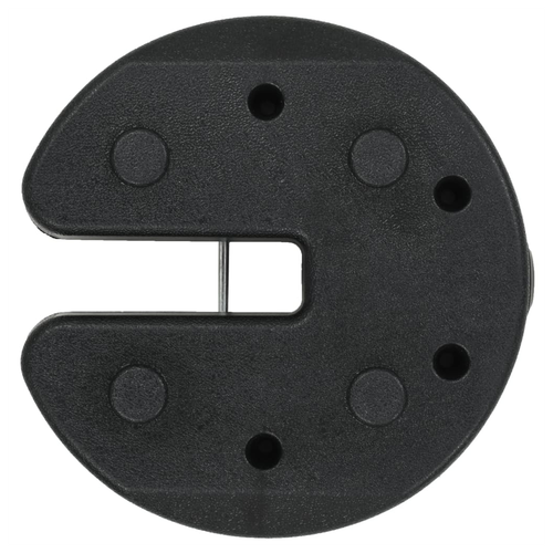 vidaXL Gazebo Weight Plates 4 Pcs 220x50 mm Durable Concrete for Outdoor Equipment Stability - Home Symphony