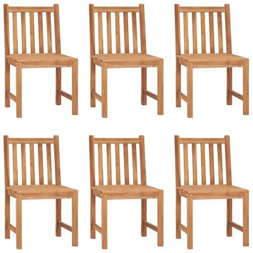 vidaXL Premium Teak Garden Dining Set for 6 Solid Teak Wood Outdoor - Garden Set