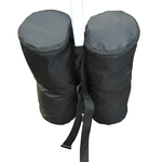 Outsunny Durable Gazebo Sand Bag Weight Set 14x42 cm with Zipper Closure for Outdoor Tent Stability - Gazebos