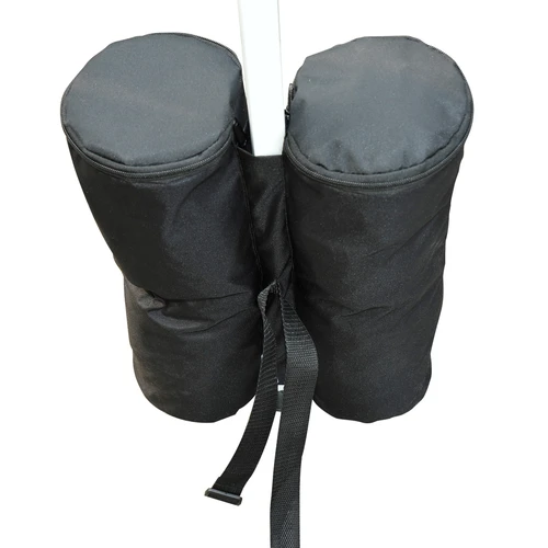 Outsunny Durable Gazebo Sand Bag Weight Set 14x42 cm with Zipper Closure for Outdoor Tent Stability - Gazebos