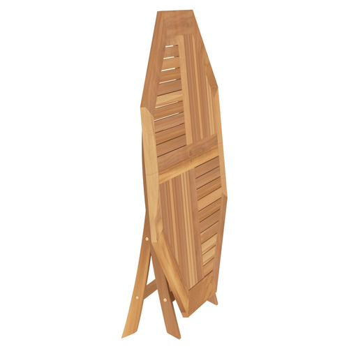 vidaXL Folding Garden Table 110x110x75 cm Solid Wood Teak - Home Symphony
