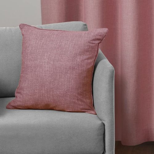 TEXTURED PRINT CUSHION BLUSH 45CM - Home Symphony