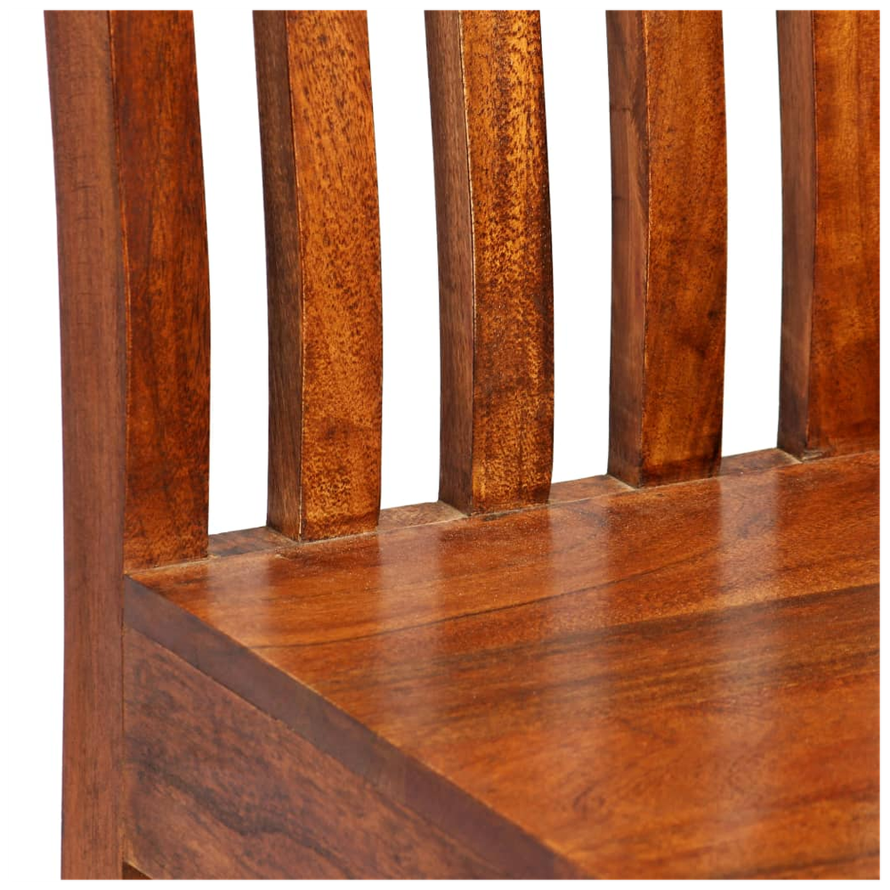 vidaXL Dining Chairs 4 pcs Solid Wood with Sheesham Finish Modern -  from vidaXL