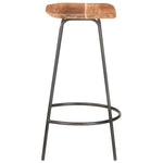 Bar Stools 2 pcs vidaXL Solid Acacia Wood - Bar Stool from vidaXL