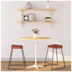 Gavin Bar Stools 2 pcs vidaXL 45x38x53 cm Solid Wood Mango - Bar Stool from vidaXL