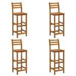 Bar Chairs 2 pcs vidaXL Solid Acacia Wood - Bar Stool from vidaXL