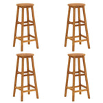 Bar Chairs 2 pcs vidaXL Solid Acacia Wood - Bar Stool from vidaXL