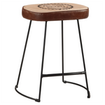 Bar Stools 2 pcs vidaXL Dark Brown 40x29.5x53 cm - Bar Stool from vidaXL