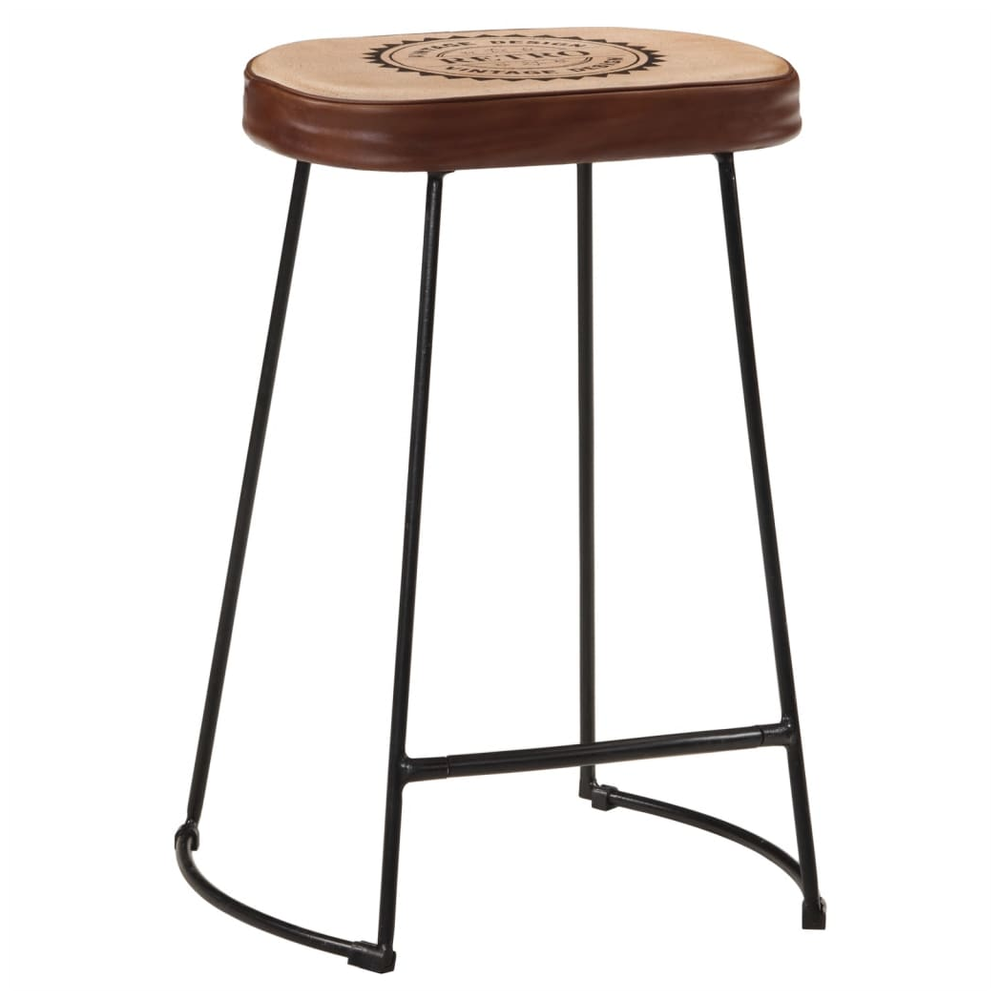Bar Stools 2 pcs vidaXL Dark Brown 41x29x62 cm - Bar Stool from vidaXL