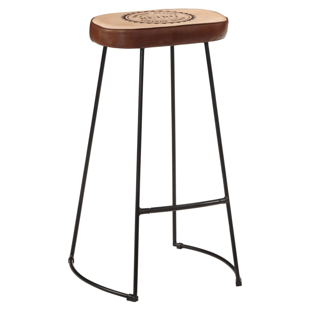 Bar Stools 2 pcs vidaXL Dark Brown 44x37.5x78 cm - Bar Stool from vidaXL