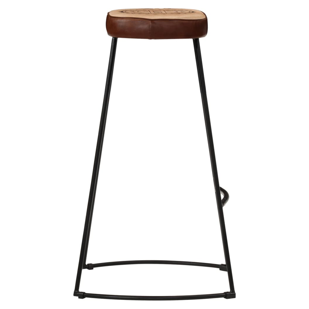 Bar Stools 2 pcs vidaXL Dark Brown 44x37.5x78 cm - Bar Stool from vidaXL