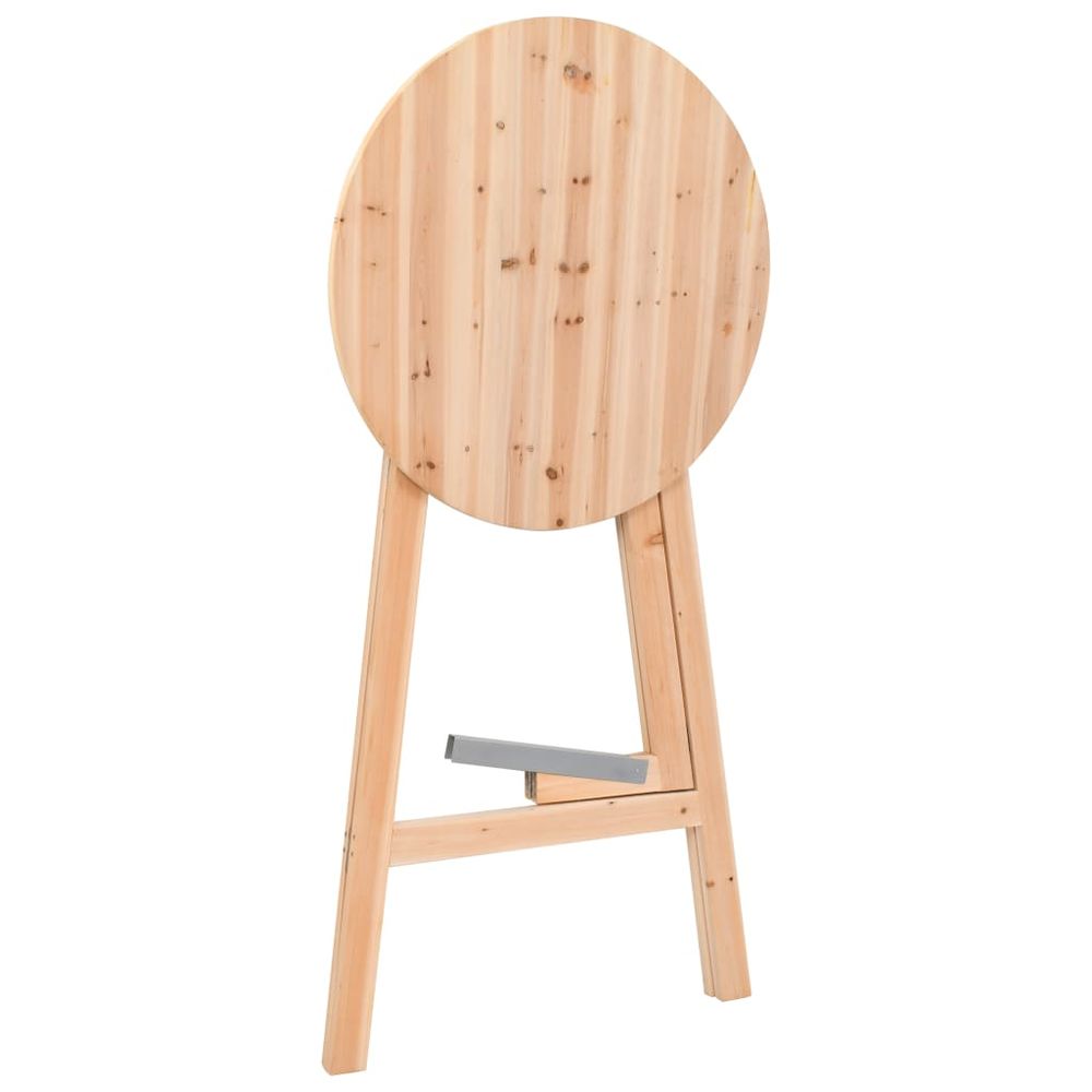 Foldable Bar Table 78 cm Fir Wood vidaXL - Bar Stool from vidaXL
