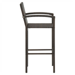 Bar Stools 2 pcs vidaXL Brown Poly Rattan - Bar Stool from vidaXL