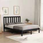 Bed Frame vidaXL Solid Wood 120x200 cm by vidaXL