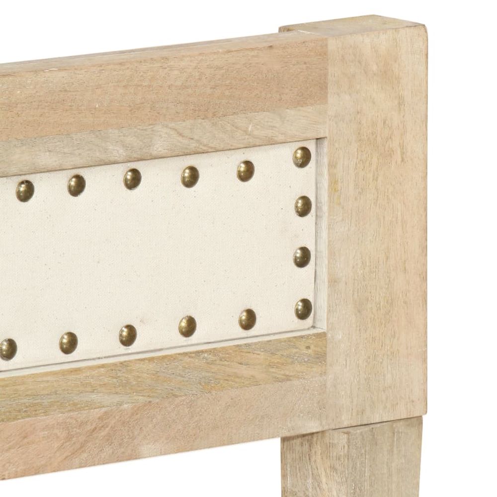 Bed Frame Solid Mango Wood - Bed Frames from vidaXL