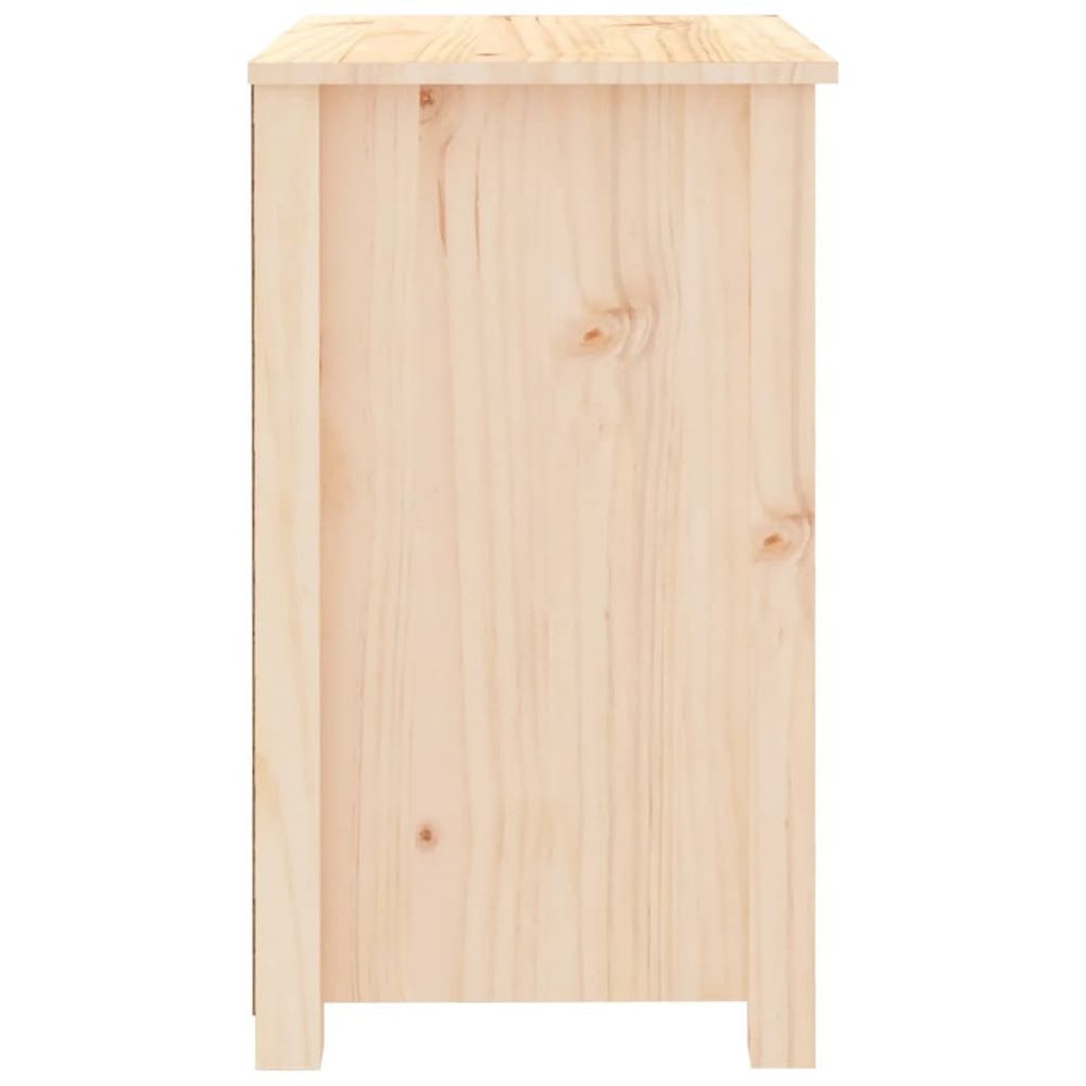 Bedside Cabinet 50x35x61.5 cm vidaXL Solid Wood Pine - Bedside Table from vidaXL