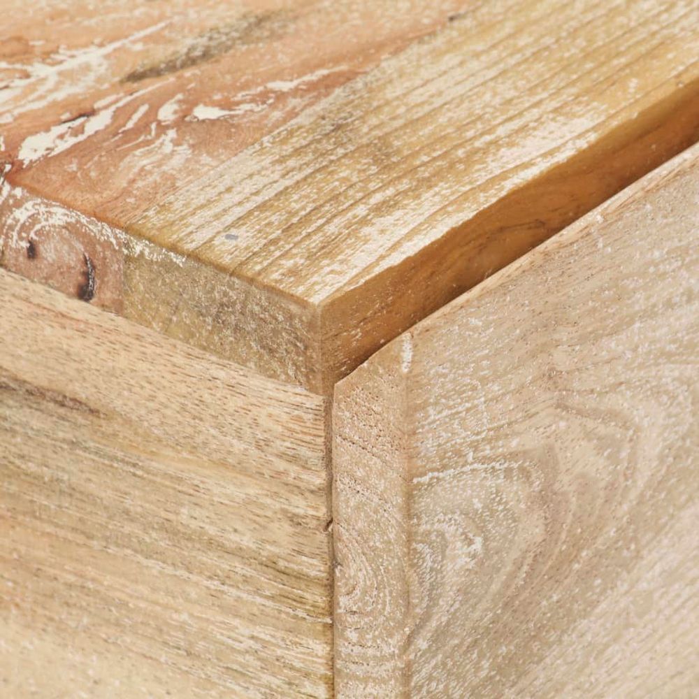 Bedside Table 40x30x50 cm Solid Mango Wood vidaXL - Bedside Table from vidaXL
