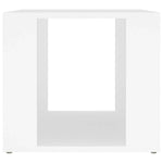 Bedside Table White 41x40x36 cm vidaXL Engineered Wood by vidaXL