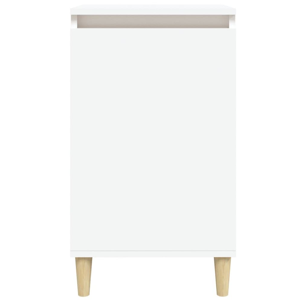 Bedside Cabinet White 40x35x70 cm vidaXL Engineered Wood - Bedside Table from vidaXL