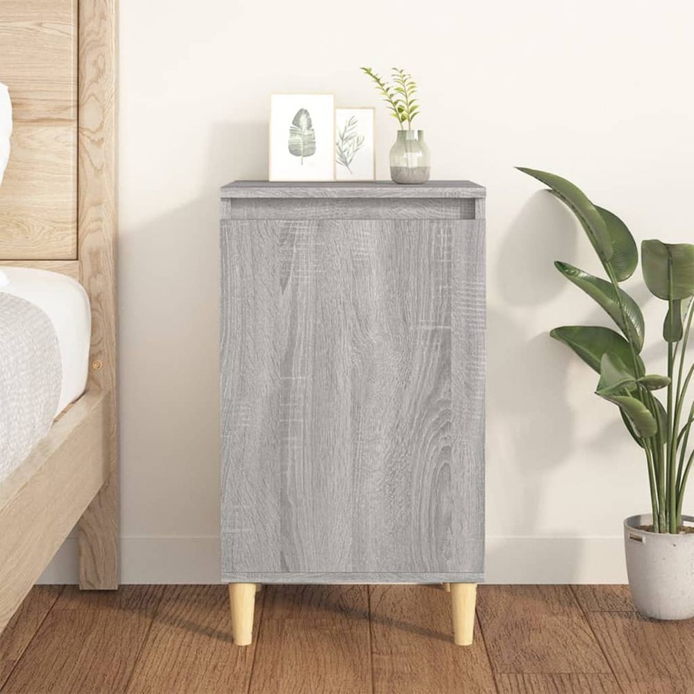 Bedside Cabinet White 40x35x70 cm vidaXL Engineered Wood - Bedside Table from vidaXL