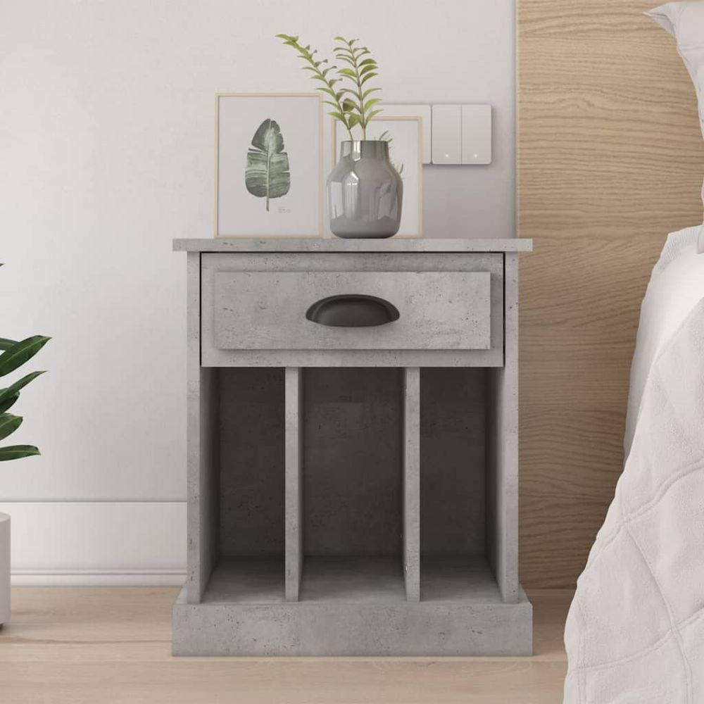 Bedside Cabinet White 43x36x50 cm vidaXL - Bedside Table from vidaXL