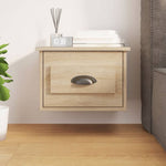 Wall-mounted Bedside Cabinet White 41.5x36x28cm - Bedside Table from vidaXL