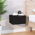 Wall-mounted Bedside Cabinet Smoked Oak 34x30x20 cm by vidaXL