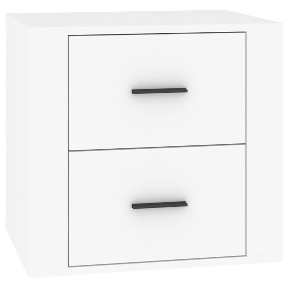 Bedside Cabinet White 50x39x47 cm vidaXL - Bedside Table from vidaXL