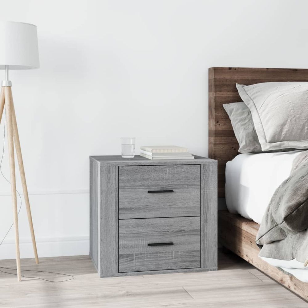 Bedside Cabinet White 50x39x47 cm vidaXL - Bedside Table from vidaXL