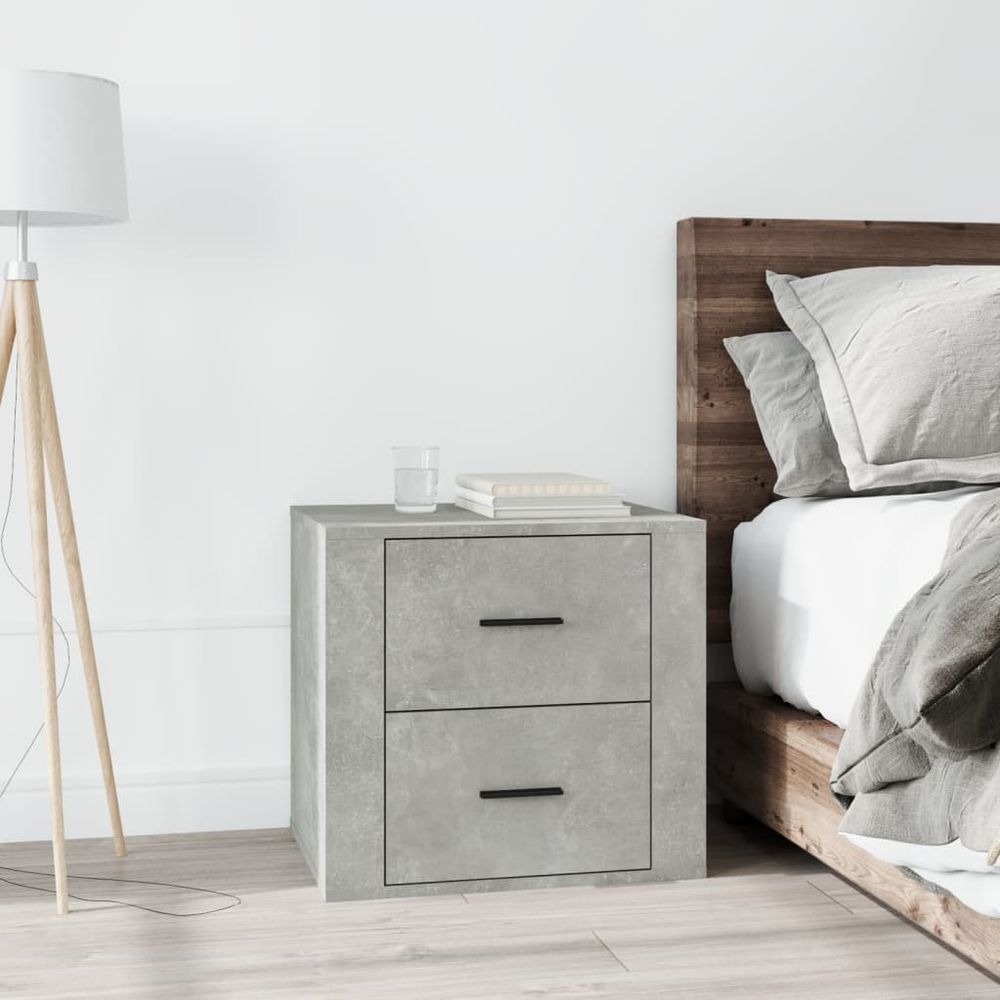 Bedside Cabinet White 50x39x47 cm vidaXL - Bedside Table from vidaXL