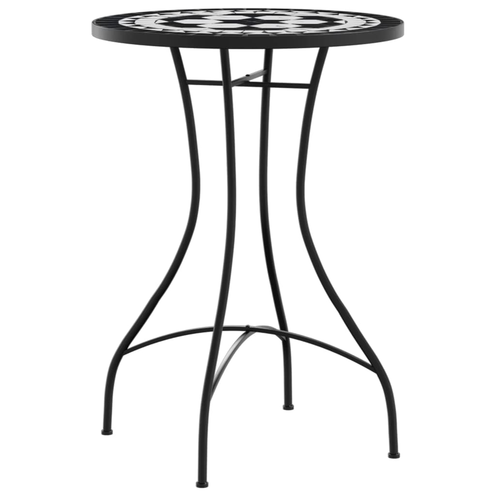 vidaXL Mosaic Bistro Table Terracotta 60 cm Ceramic - Bistro Sets from vidaXL