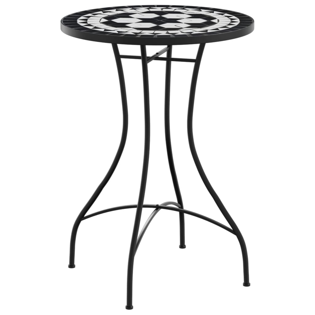 vidaXL Mosaic Bistro Table Terracotta 60 cm Ceramic - Bistro Sets from vidaXL