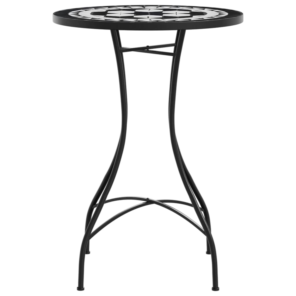 vidaXL Mosaic Bistro Table Terracotta 60 cm Ceramic - Bistro Sets from vidaXL