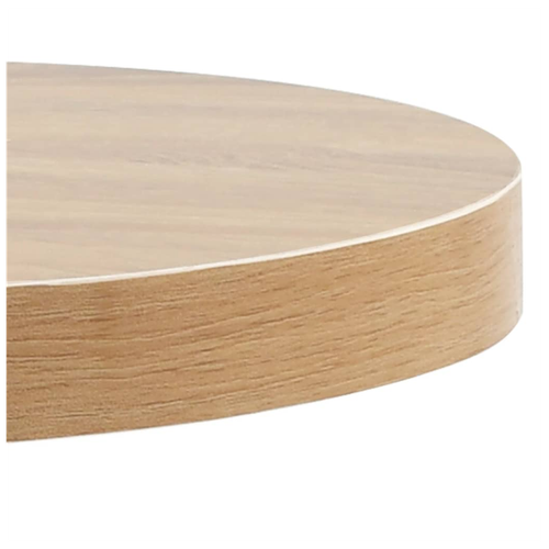 vidaXL Bistro Table Light Brown 40 cm MDF - Bistro Sets from vidaXL