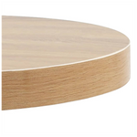 vidaXL Bistro Table Light Brown 40 cm MDF - Bistro Sets from vidaXL