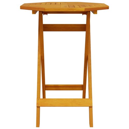 vidaXL 3 Piece Folding Bistro Set Solid Wood Acacia - Bistro Sets from vidaXL