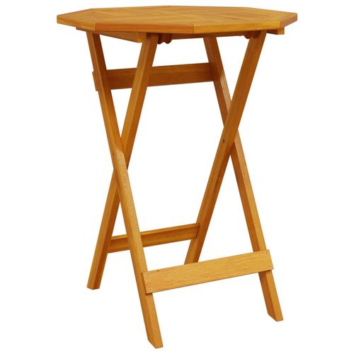 vidaXL 3 Piece Folding Bistro Set Solid Wood Acacia - Bistro Sets from vidaXL