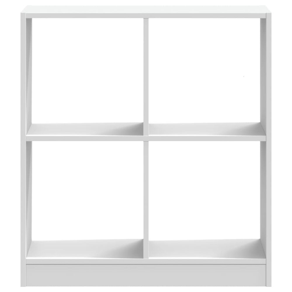 Bookcase White 68.5x32x75 cm vidaXL Engineered Wood - Bookcase from vidaXL