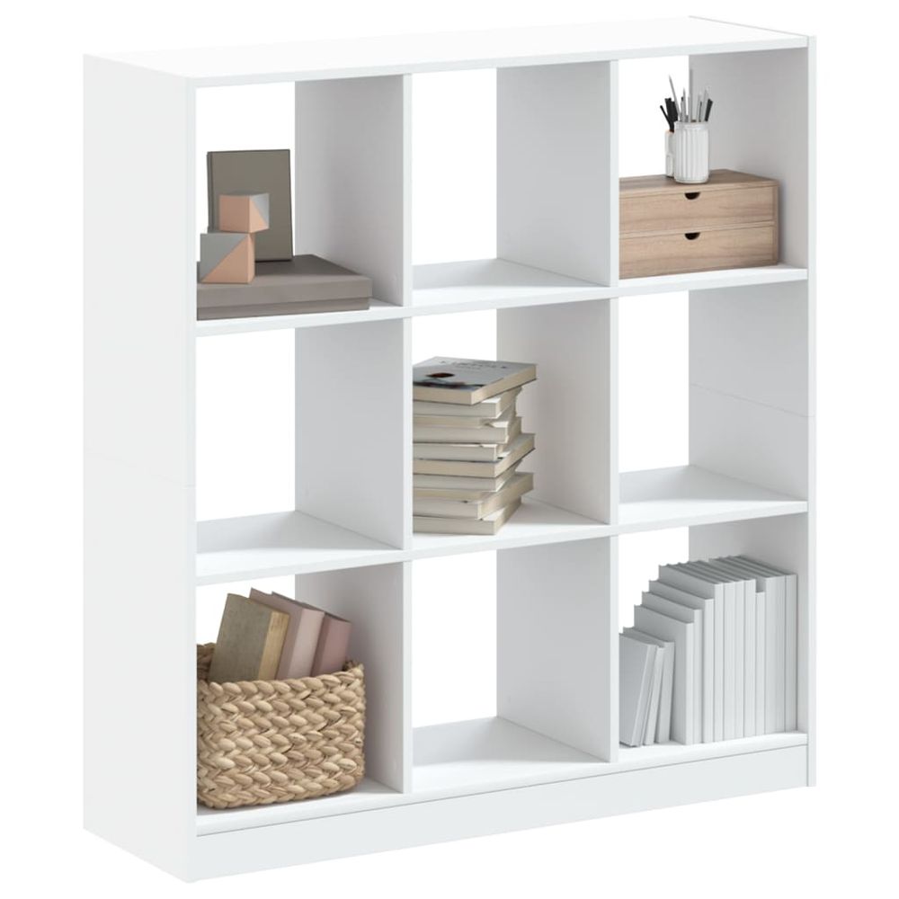 Bookcase White 68.5x32x75 cm vidaXL Engineered Wood - Bookcase from vidaXL