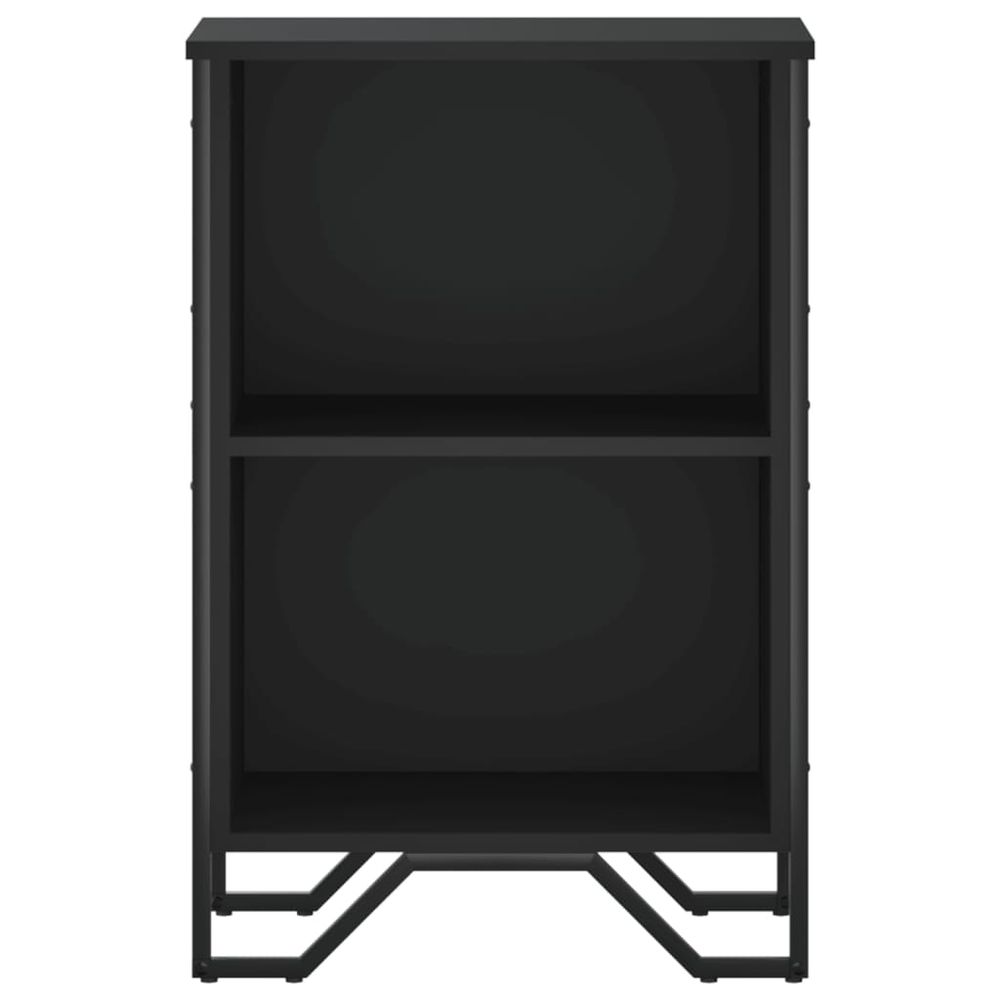 Bookcase Black 50x31x74.5 cm vidaXL Engineered Wood - Bookcase from vidaXL