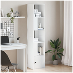 Bookcase White 40x36x189 cm vidaXL Engineered Wood by vidaXL
