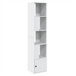 Bookcase White 40x36x189 cm vidaXL Engineered Wood by vidaXL