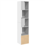 Bookcase White 40x36x189 cm vidaXL Engineered Wood by vidaXL