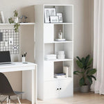 vidaXL Bookcase White 40x36x189 cm vidaXL Engineered Wood - Uncategorized Bookcase
