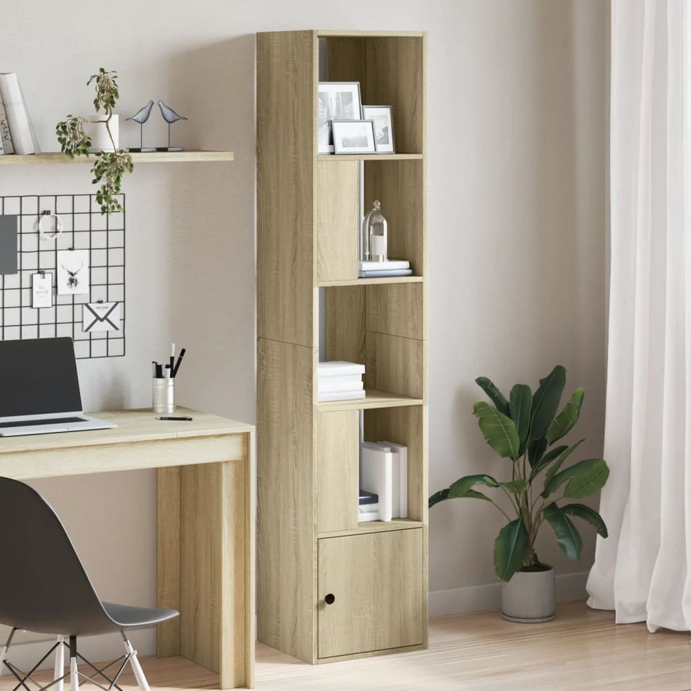 Bookcase White 40x36x189 cm vidaXL Engineered Wood - Bookcase from vidaXL