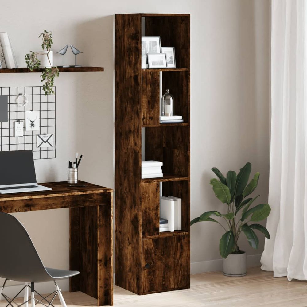 Bookcase White 40x36x189 cm vidaXL Engineered Wood - Bookcase from vidaXL