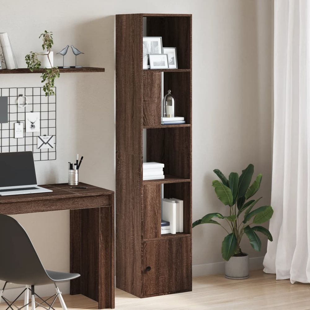 Bookcase White 40x36x189 cm vidaXL Engineered Wood - Bookcase from vidaXL